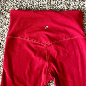 Athleta Ultra High Rise Elation Tight. Bright Red
